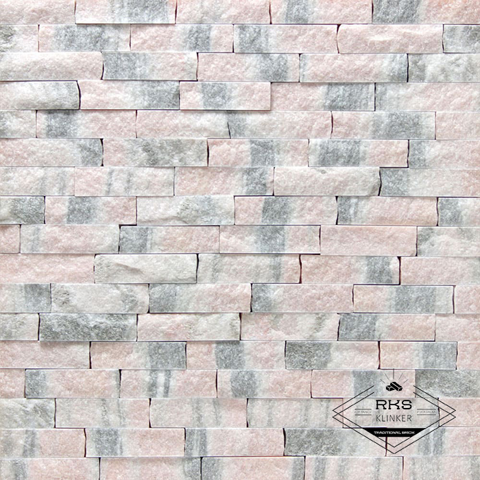 Фасадный камень Полоса - Оникс Pink в Курске